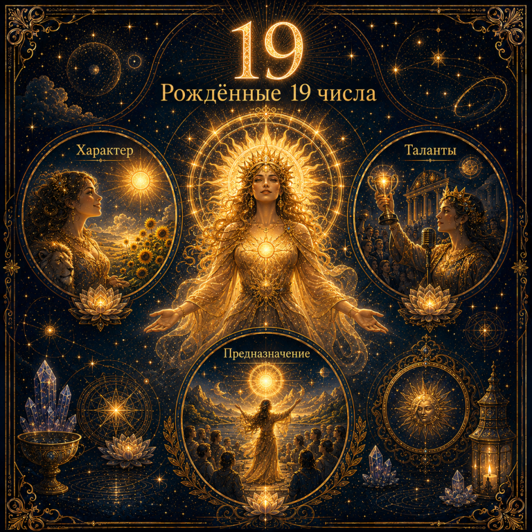 Рождённые 19 числа: характер, таланты и предназначение по матрице судьбы