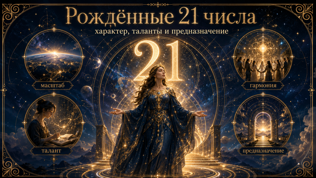 21 число