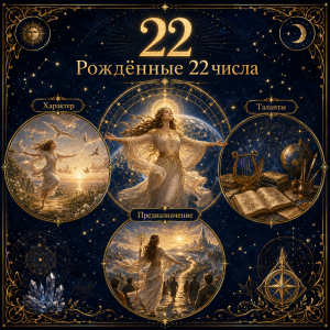 Рождённые 22 числа: характер, таланты и предназначение по матрице судьбы