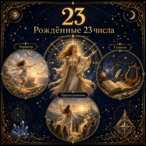 Рождённые 23 числа: характер, таланты и предназначение по матрице судьбы
