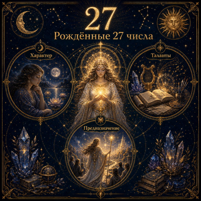 Рождённые 27 числа: характер, таланты и предназначение по матрице судьбы