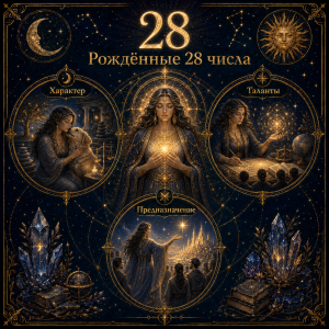 Рождённые 28 числа: характер, таланты и предназначение по матрице судьбы