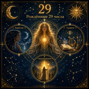 Рождённые 29 числа: характер, таланты и предназначение по матрице судьбы