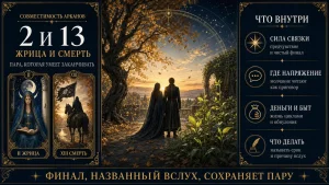 Совместимость арканов 2 и 13 в матрице судьбы, Жрица и Смерть