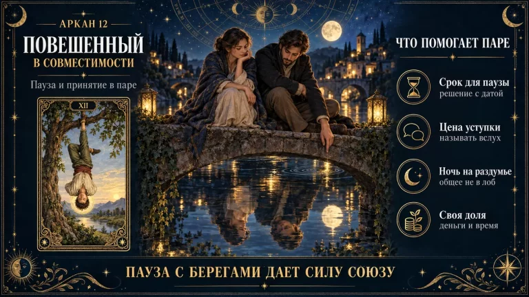 12 аркан в совместимости: с какими арканами пара складывается легче и где возникают сложности